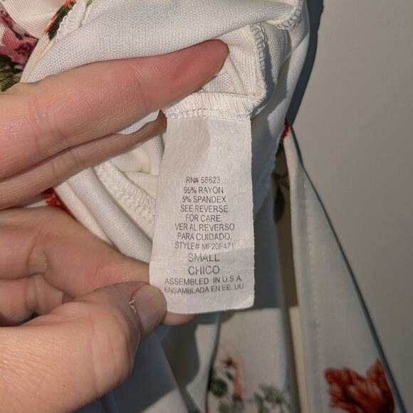 Stilletto's Maxi Dress Womens Small V Neck Babydoll Cottagecore‎ Romantic - Picture 8 of 11